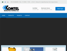 Tablet Screenshot of comtel.gr