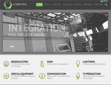 Tablet Screenshot of comtel.ua