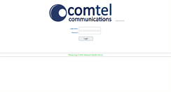 Desktop Screenshot of clientzone.comtel.co.za